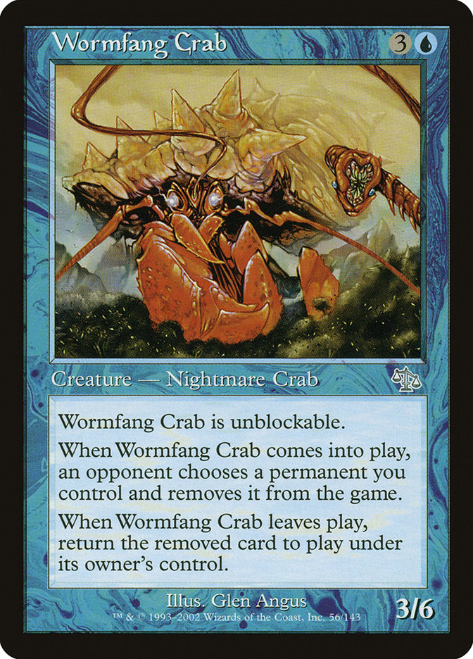 Wormfang Crab [Judgment] | Chromatic Games