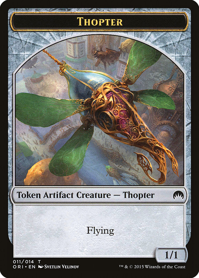 Thopter Token (011/014) [Magic Origins Tokens] | Chromatic Games