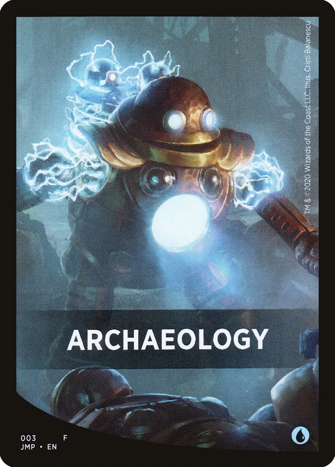 Archaeology Theme Card [Jumpstart Front Cards] | Chromatic Games