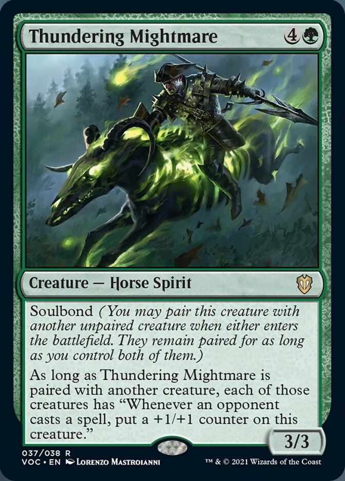 Thundering Mightmare [Innistrad: Crimson Vow Commander] | Chromatic Games