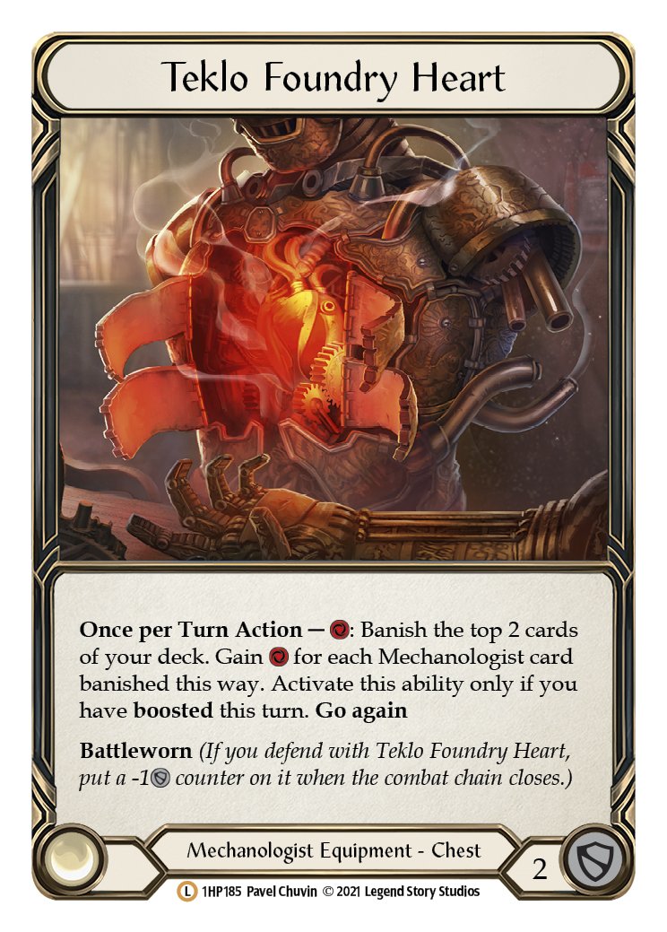 Teklo Foundry Heart [1HP185] (History Pack 1) | Chromatic Games