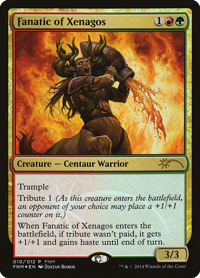 Fanatic of Xenagos [Friday Night Magic 2014] | Chromatic Games