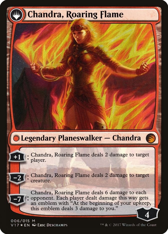 Chandra, Fire of Kaladesh // Chandra, Roaring Flame [From the Vault: Transform] | Chromatic Games