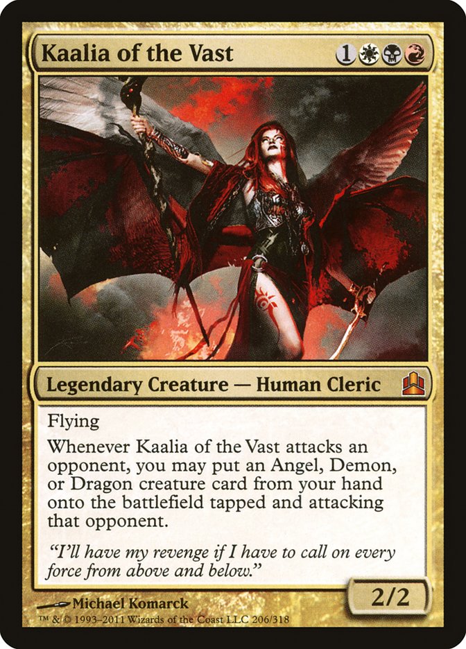 Kaalia of the Vast [Commander 2011] | Chromatic Games