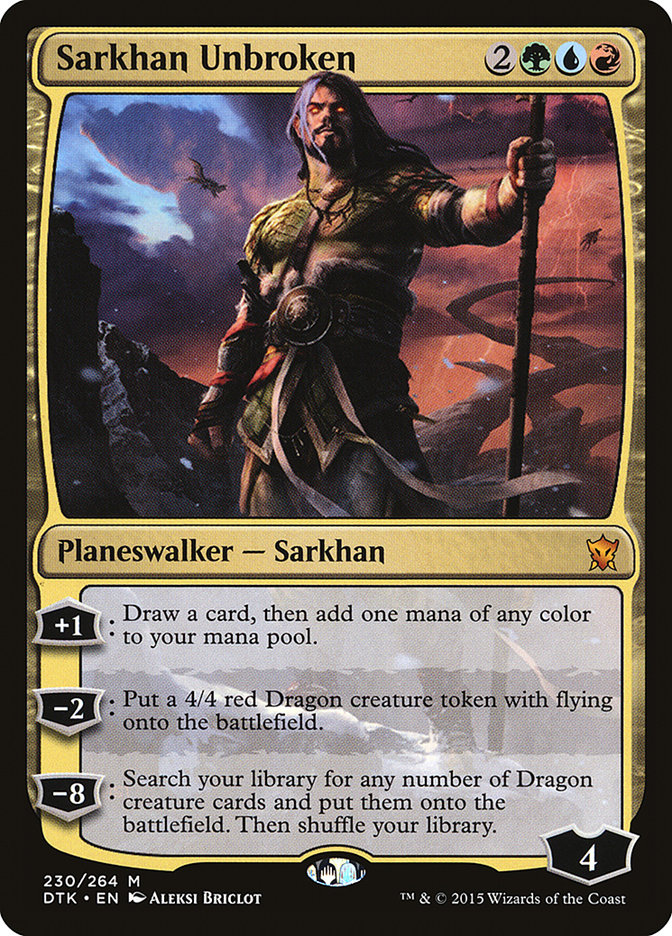 Sarkhan Unbroken [Dragons of Tarkir] | Chromatic Games