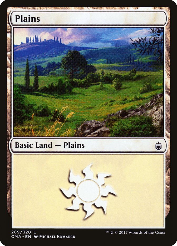 Plains (289) [Commander Anthology] | Chromatic Games