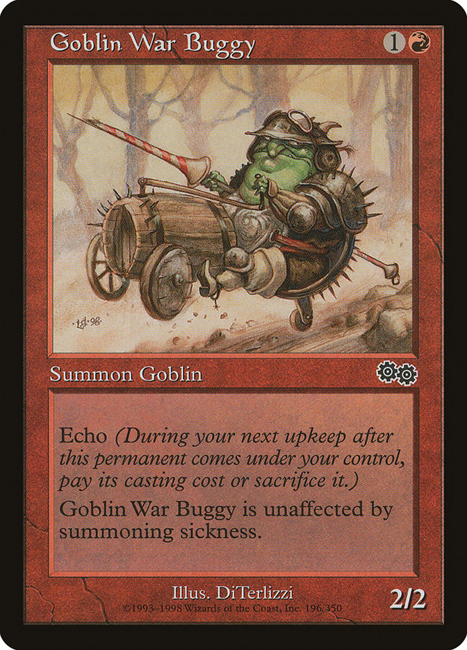 Goblin War Buggy [Urza's Saga] | Chromatic Games