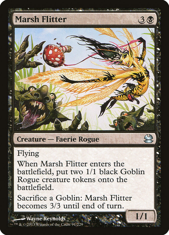 Marsh Flitter [Modern Masters] | Chromatic Games