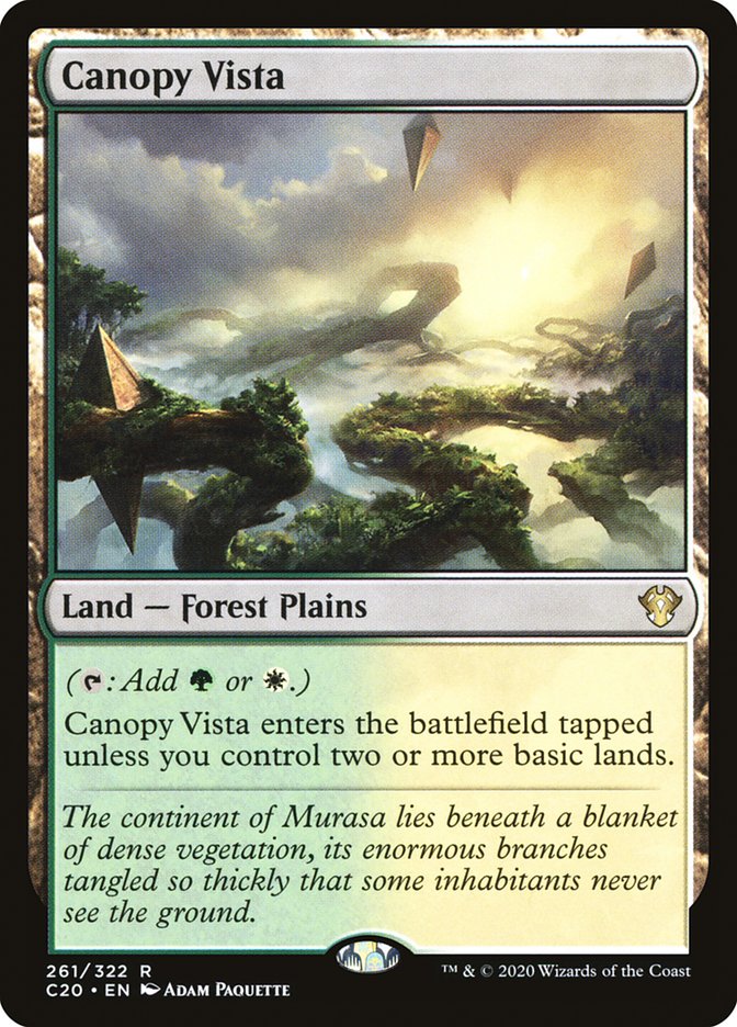 Canopy Vista [Commander 2020] | Chromatic Games