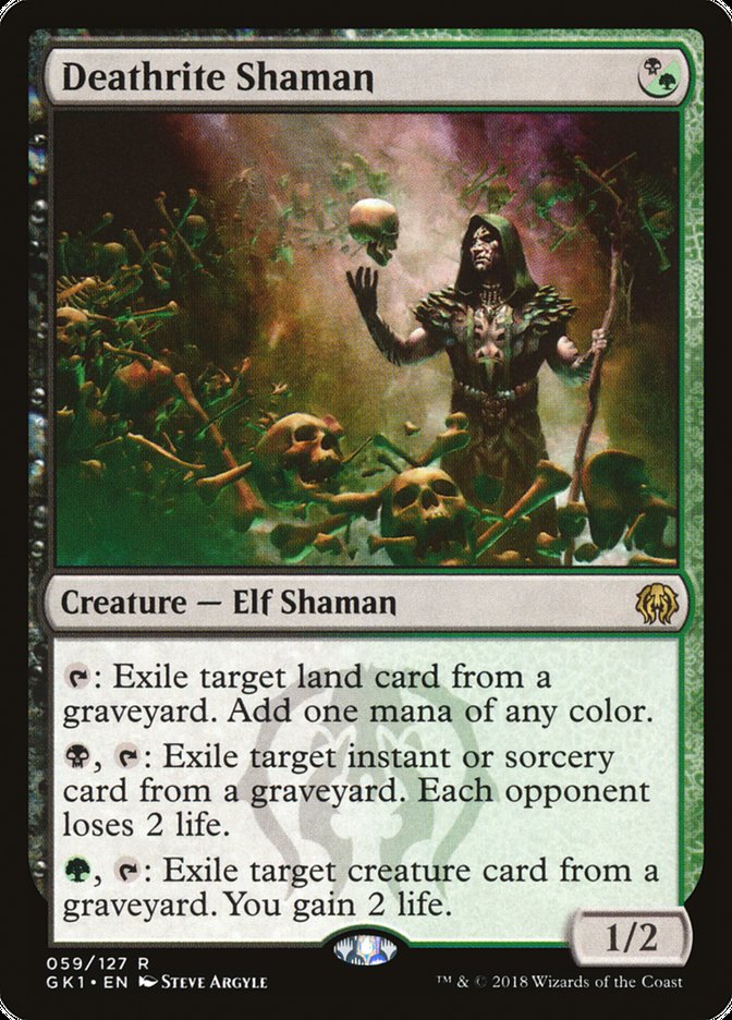 Deathrite Shaman [Guilds of Ravnica Guild Kit] | Chromatic Games