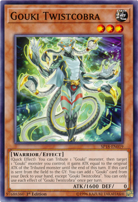 Gouki Twistcobra [SP18-EN019] Common | Chromatic Games