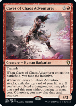 Caves of Chaos Adventurer [Commander Legends: Battle for Baldur's Gate] | Chromatic Games