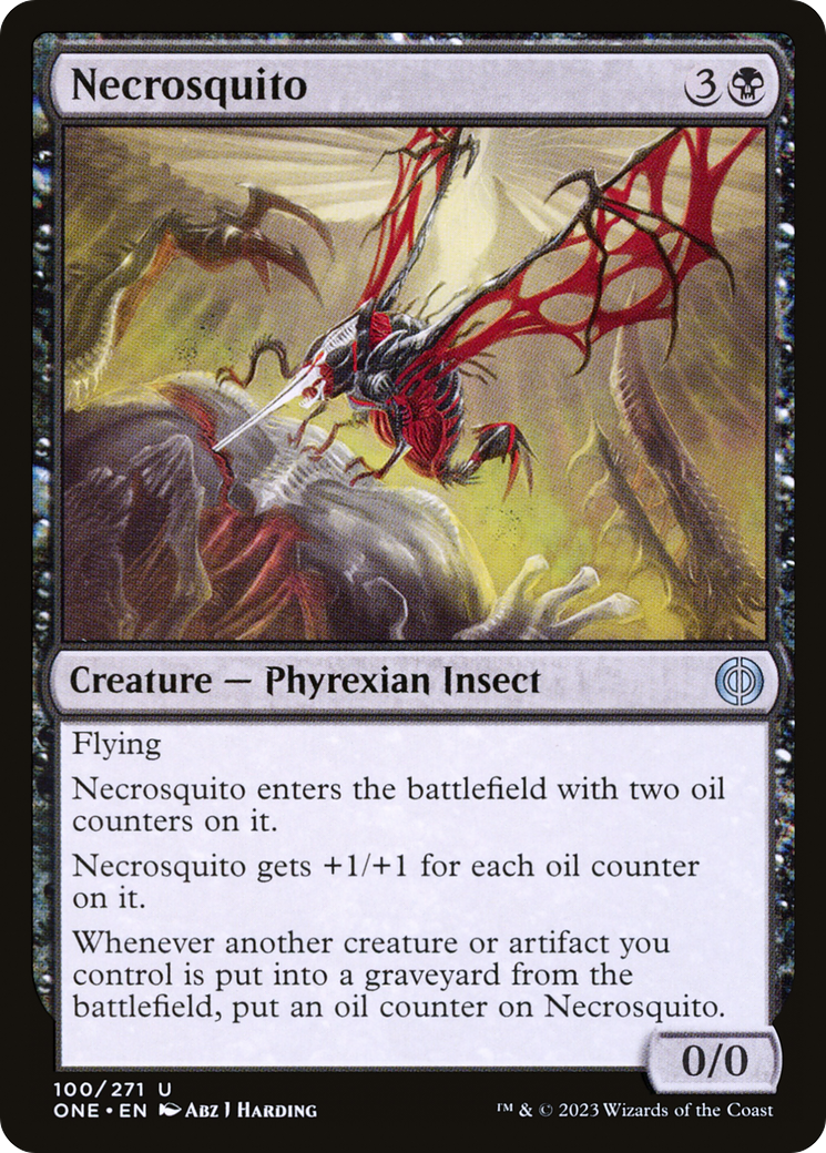 Necrosquito [Phyrexia: All Will Be One] | Chromatic Games