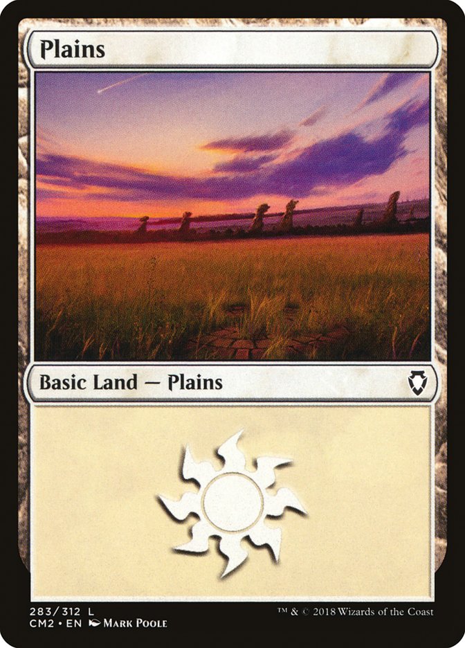 Plains (283) [Commander Anthology Volume II] | Chromatic Games