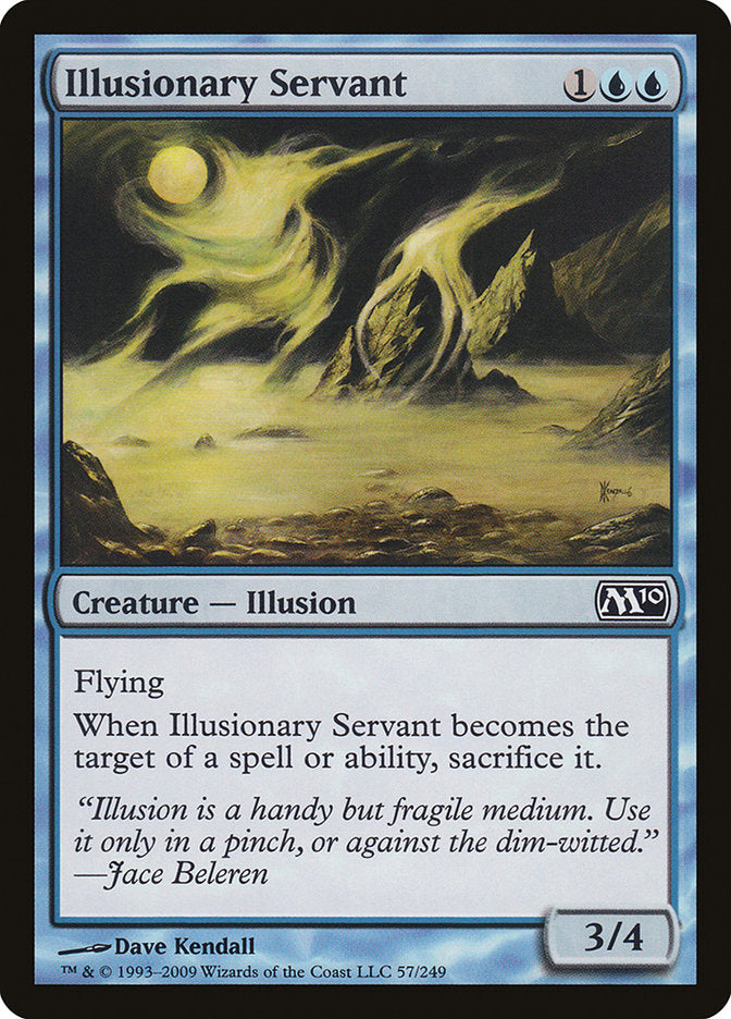 Illusionary Servant [Magic 2010] | Chromatic Games