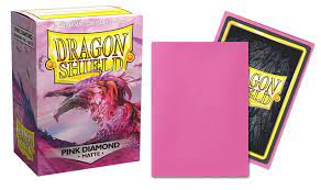 Dragon Shield Matte Sleeves Standard Size Pink Diamond | Chromatic Games