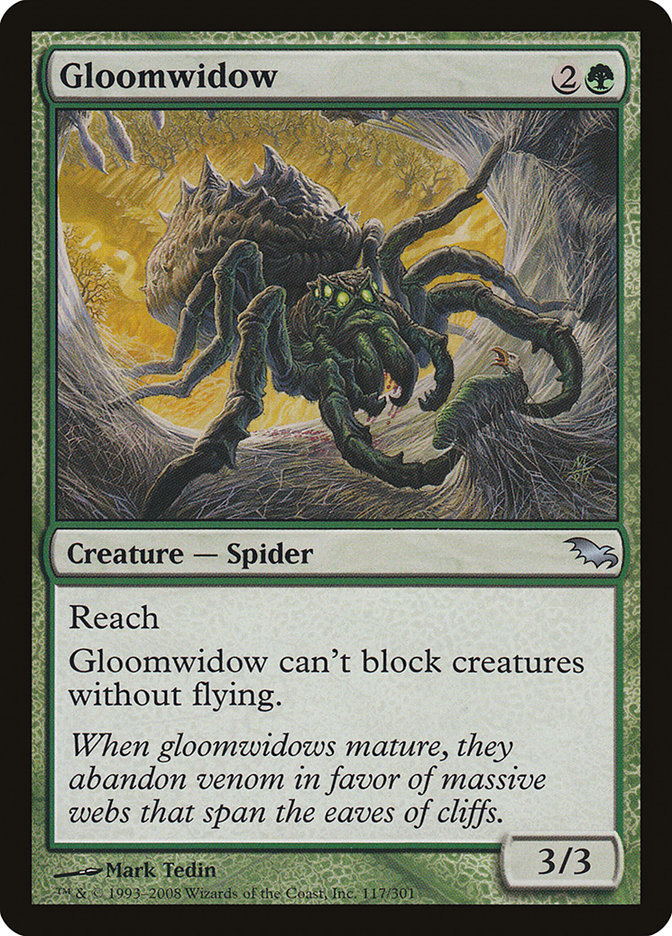 Gloomwidow [Shadowmoor] | Chromatic Games