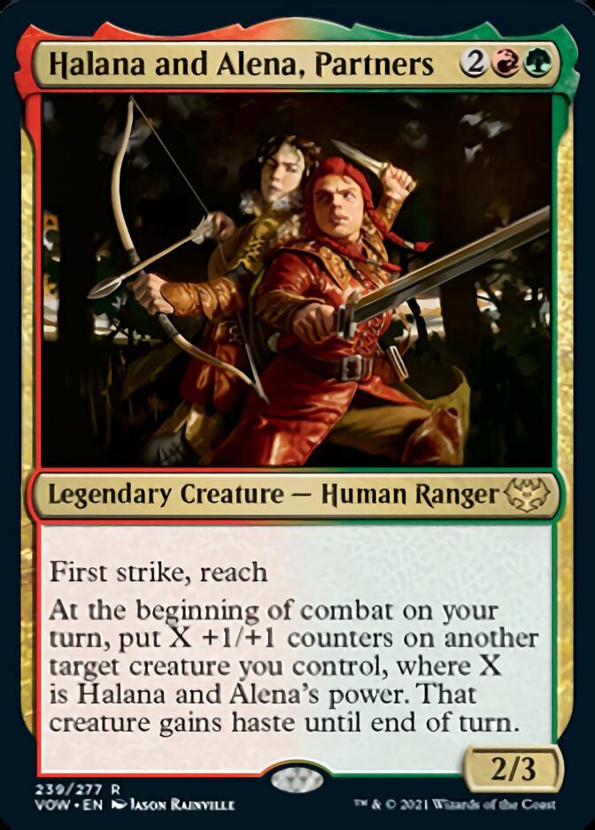 Halana and Alena, Partners [Innistrad: Crimson Vow] | Chromatic Games