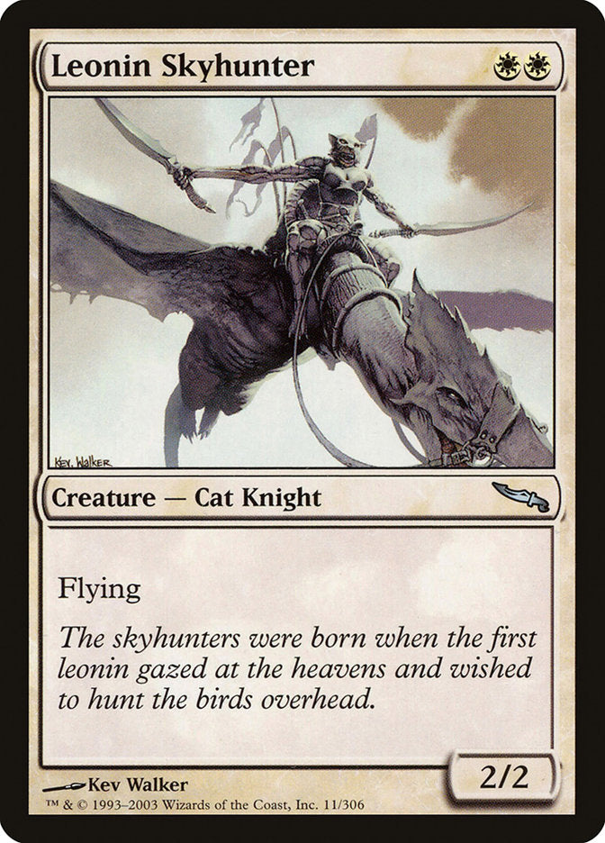 Leonin Skyhunter [Mirrodin] | Chromatic Games