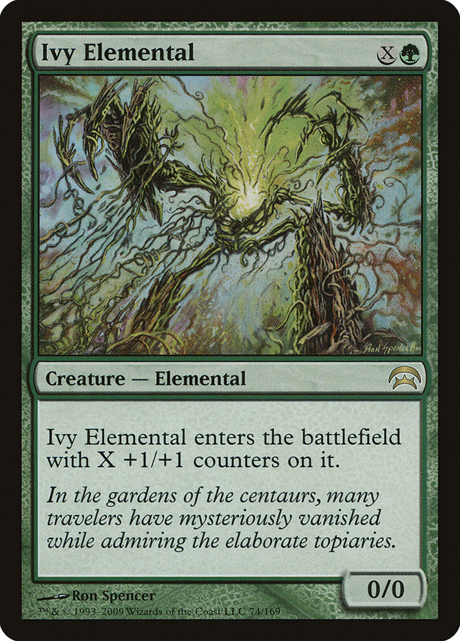 Ivy Elemental [Planechase] | Chromatic Games