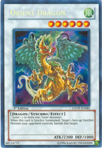 Orient Dragon [GENF-EN085] Secret Rare | Chromatic Games