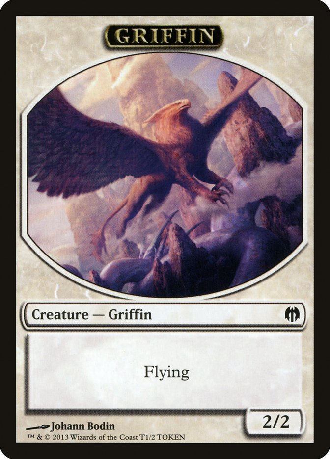 Griffin Token [Duel Decks: Heroes vs. Monsters Tokens] | Chromatic Games