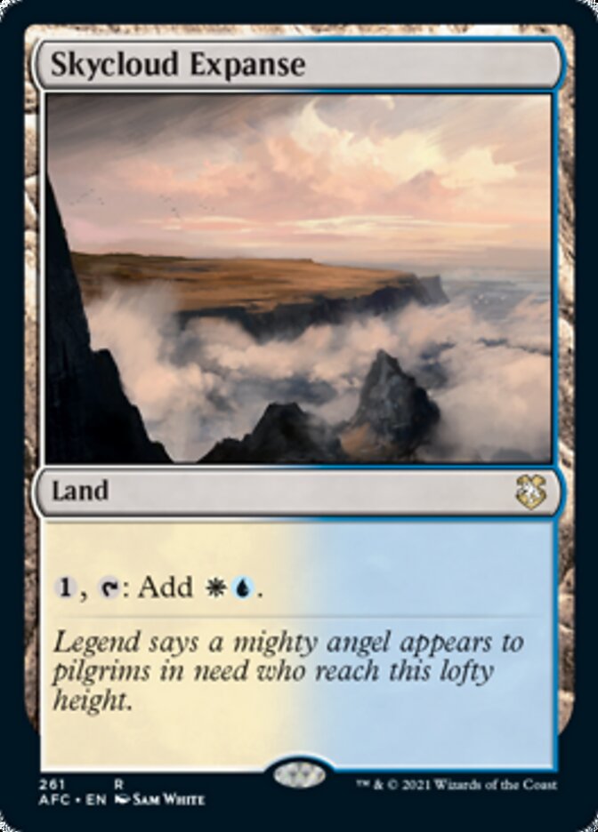 Skycloud Expanse [Dungeons & Dragons: Adventures in the Forgotten Realms Commander] | Chromatic Games