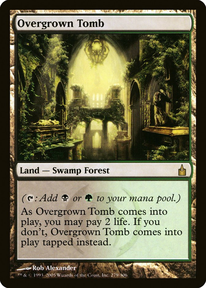 Overgrown Tomb [Ravnica: City of Guilds] | Chromatic Games