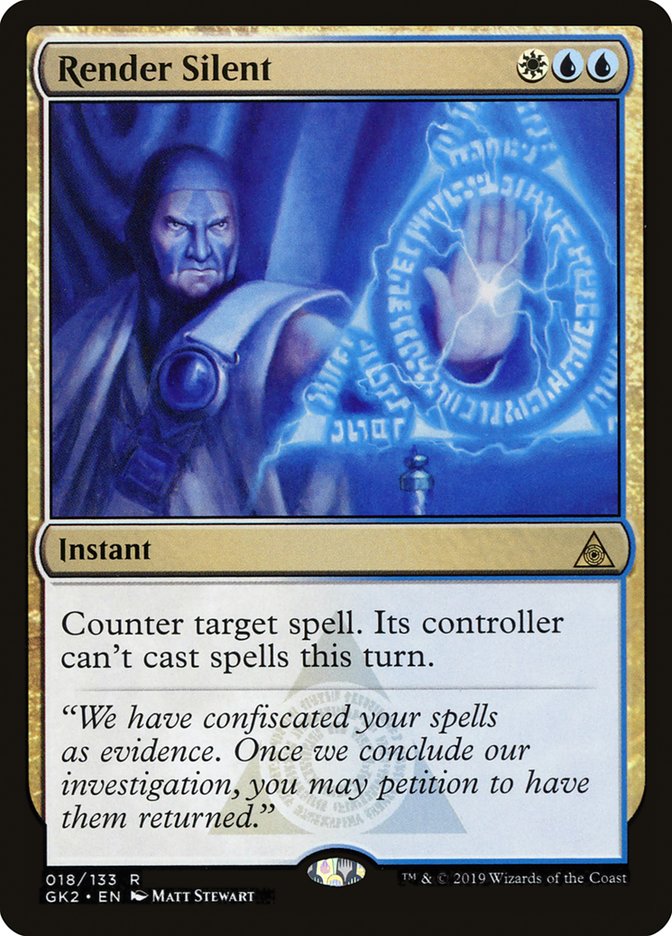 Render Silent [Ravnica Allegiance Guild Kit] | Chromatic Games