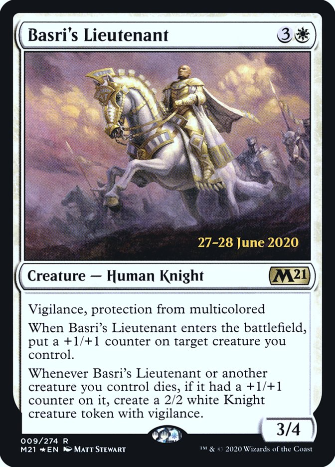 Basri's Lieutenant [Core Set 2021 Prerelease Promos] | Chromatic Games