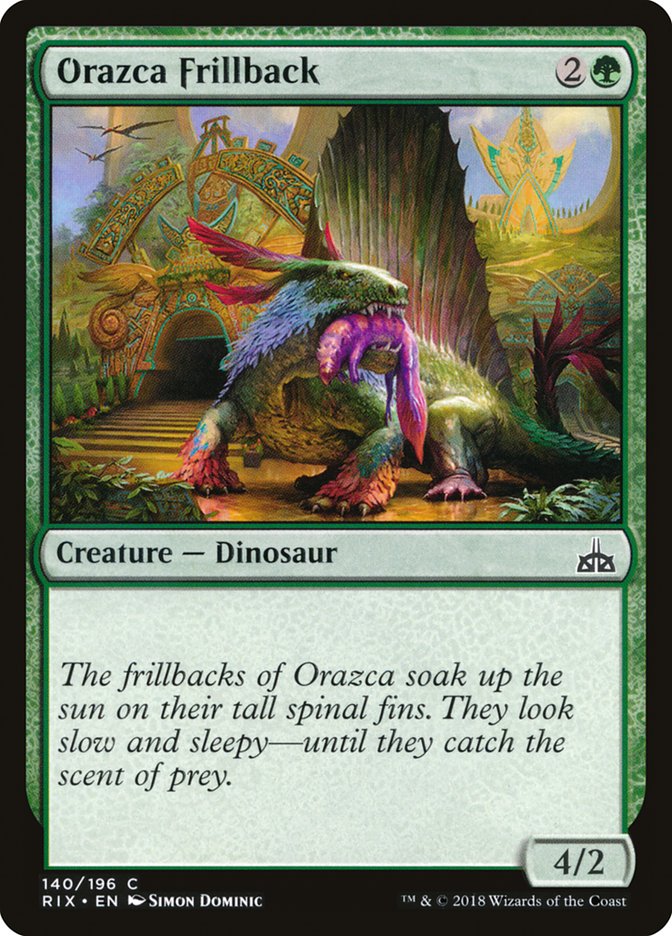 Orazca Frillback [Rivals of Ixalan] | Chromatic Games