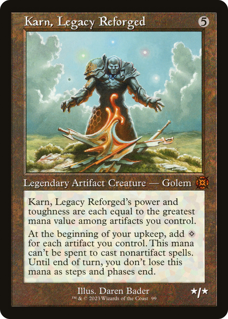 Karn, Legacy Reforged (Retro) [March of the Machine: The Aftermath] | Chromatic Games