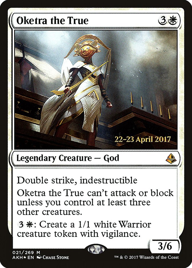 Oketra the True [Amonkhet Prerelease Promos] | Chromatic Games