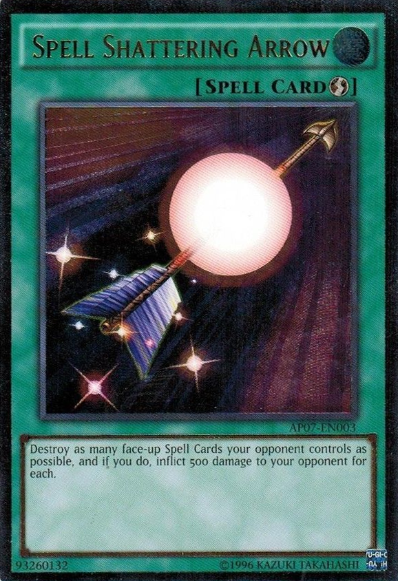 Spell Shattering Arrow [AP07-EN003] Ultimate Rare | Chromatic Games