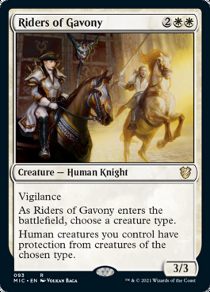 Riders of Gavony [Innistrad: Midnight Hunt Commander] | Chromatic Games