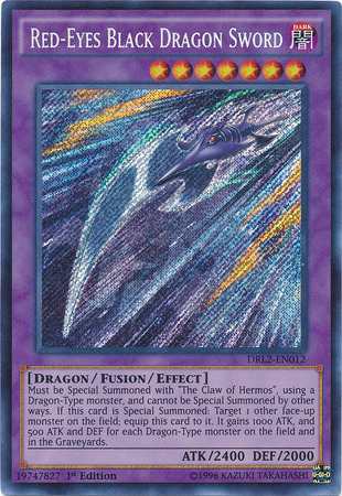 Red-Eyes Black Dragon Sword [DRL2-EN012] Secret Rare | Chromatic Games