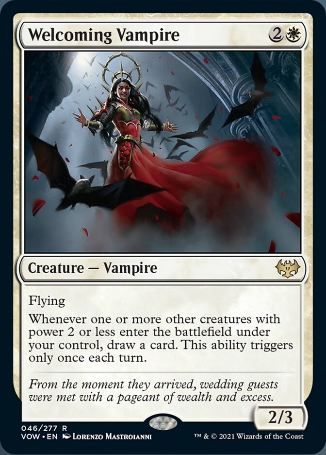 Welcoming Vampire [Innistrad: Crimson Vow] | Chromatic Games