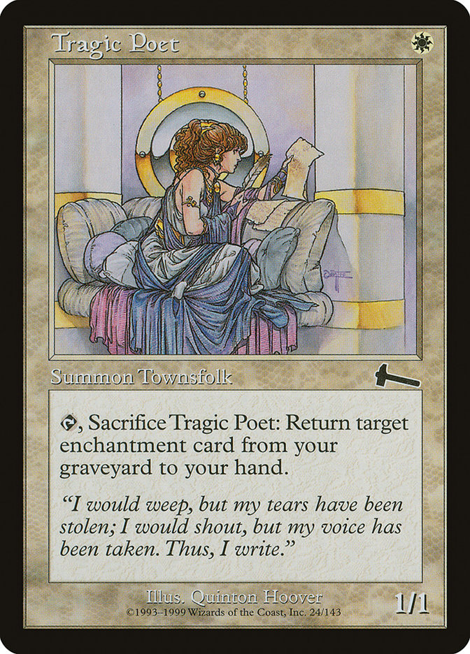 Tragic Poet [Urza's Legacy] | Chromatic Games