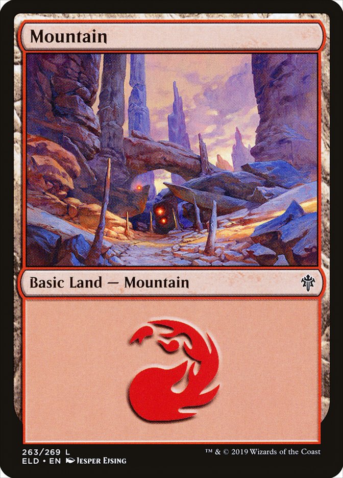 Mountain (263) [Throne of Eldraine] | Chromatic Games