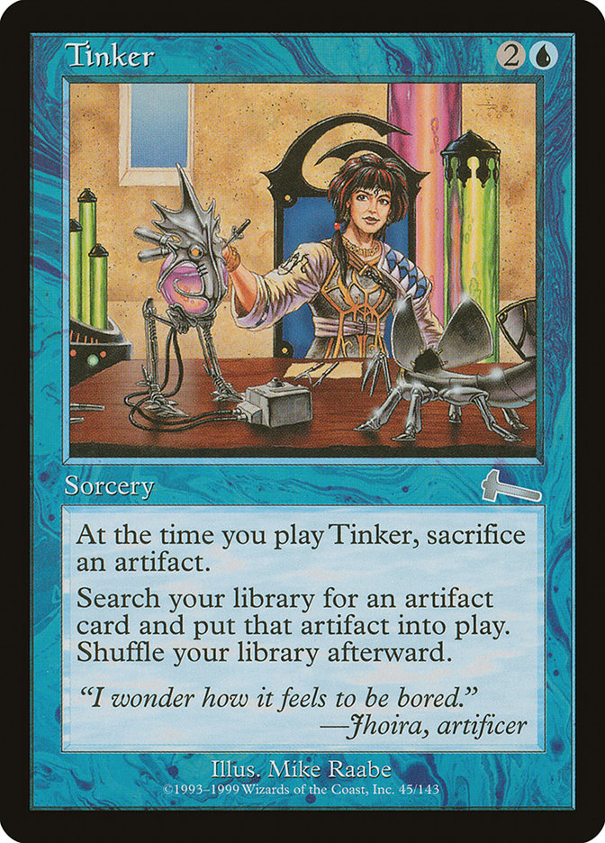 Tinker [Urza's Legacy] | Chromatic Games