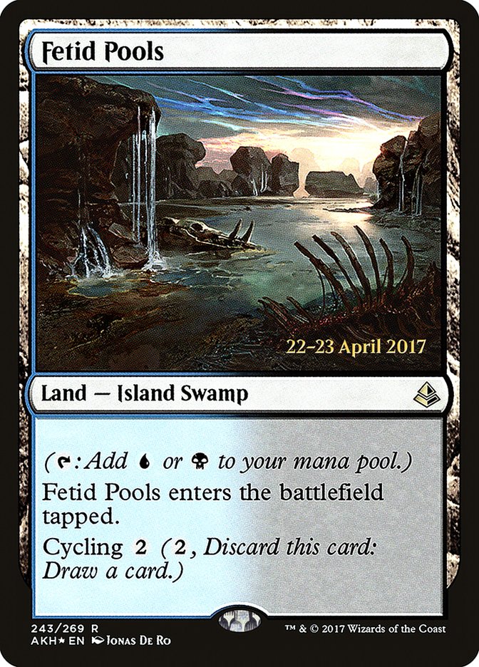 Fetid Pools [Amonkhet Prerelease Promos] | Chromatic Games