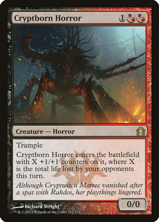 Cryptborn Horror [Return to Ravnica] | Chromatic Games