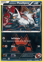 Team Magma's Poochyena (17/34) [XY: Double Crisis] | Chromatic Games