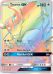 Tauros GX (156/149) [Sun & Moon: Base Set] | Chromatic Games