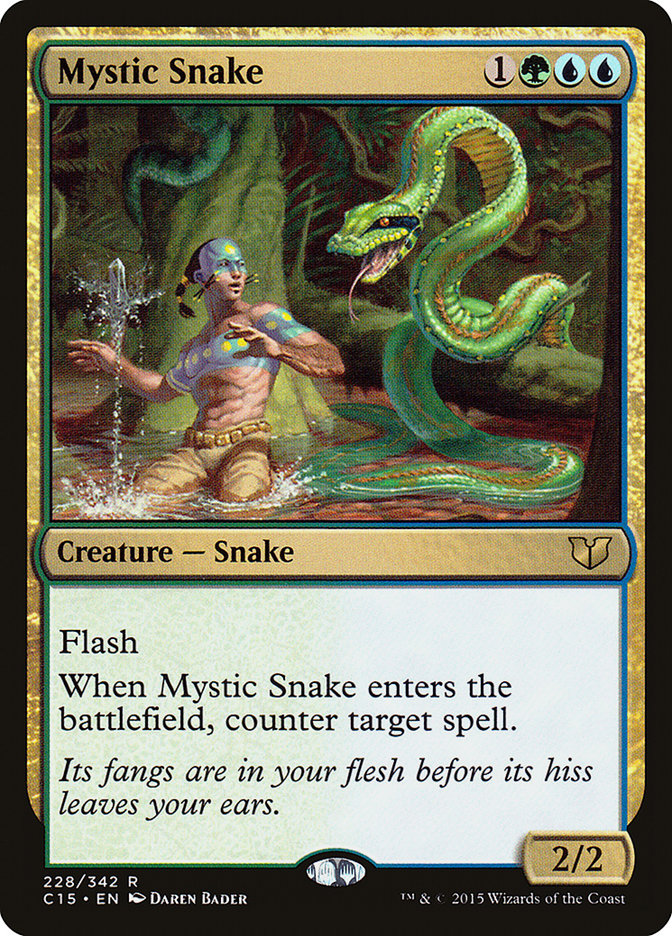 Mystic Snake [Commander 2015] | Chromatic Games