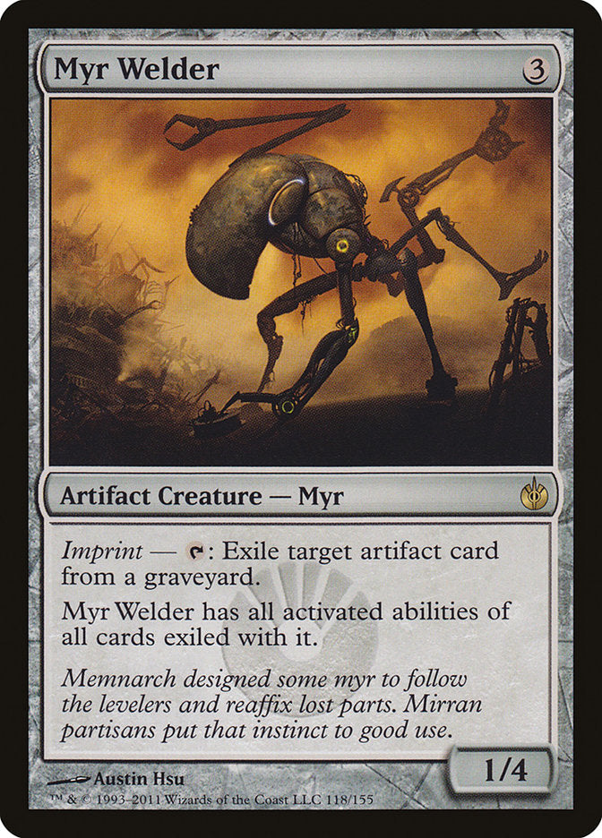 Myr Welder [Mirrodin Besieged] | Chromatic Games