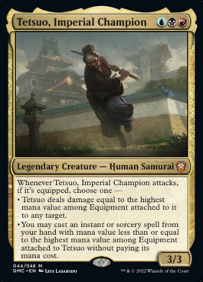 Tetsuo, Imperial Champion [Dominaria United Commander] | Chromatic Games