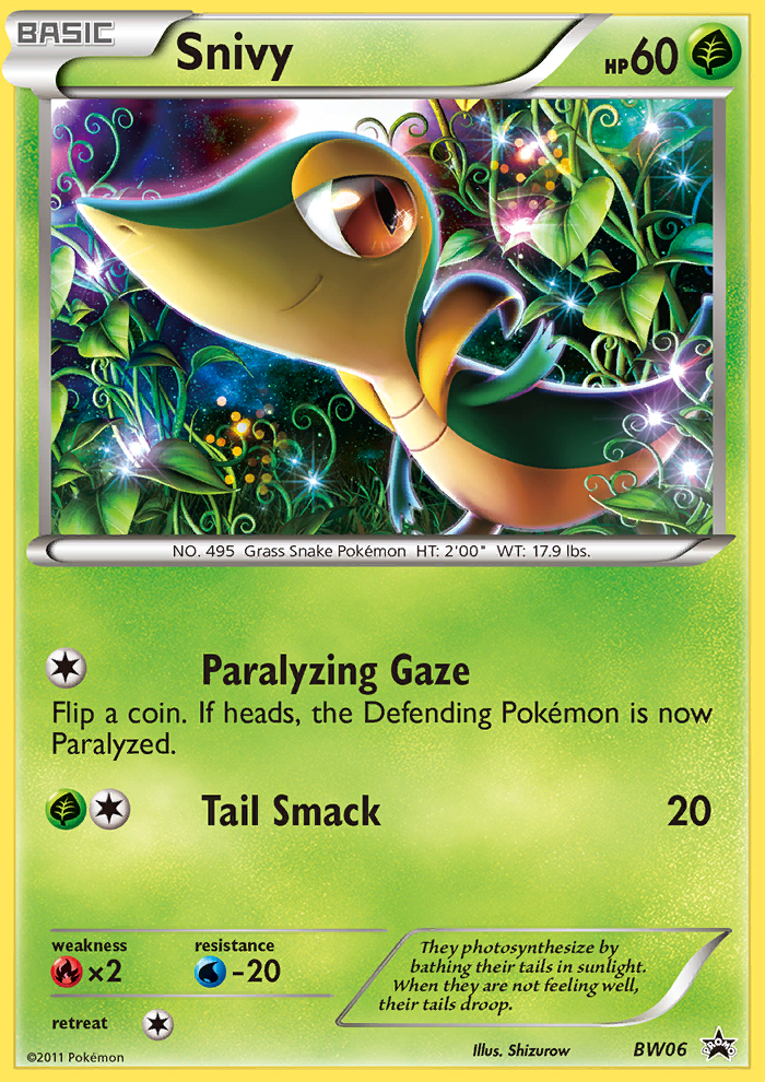 Snivy [BW Black Star Promos] | Chromatic Games