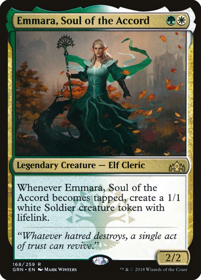 Emmara, Soul of the Accord [Guilds of Ravnica] | Chromatic Games