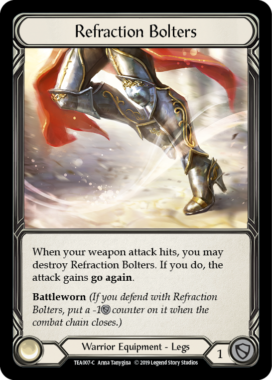 Refraction Bolters [TEA007-C] (Dorinthea Hero Deck)  1st Edition Normal | Chromatic Games